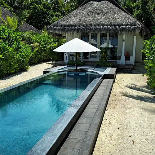 Beach Villa mit Pool